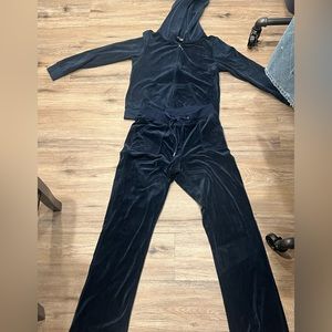 vintage navy blue juicy couture track suit